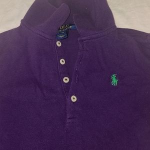 Polo Ralph Lauren Long Sleeved Polo, in a Girls Size 6x, Purple